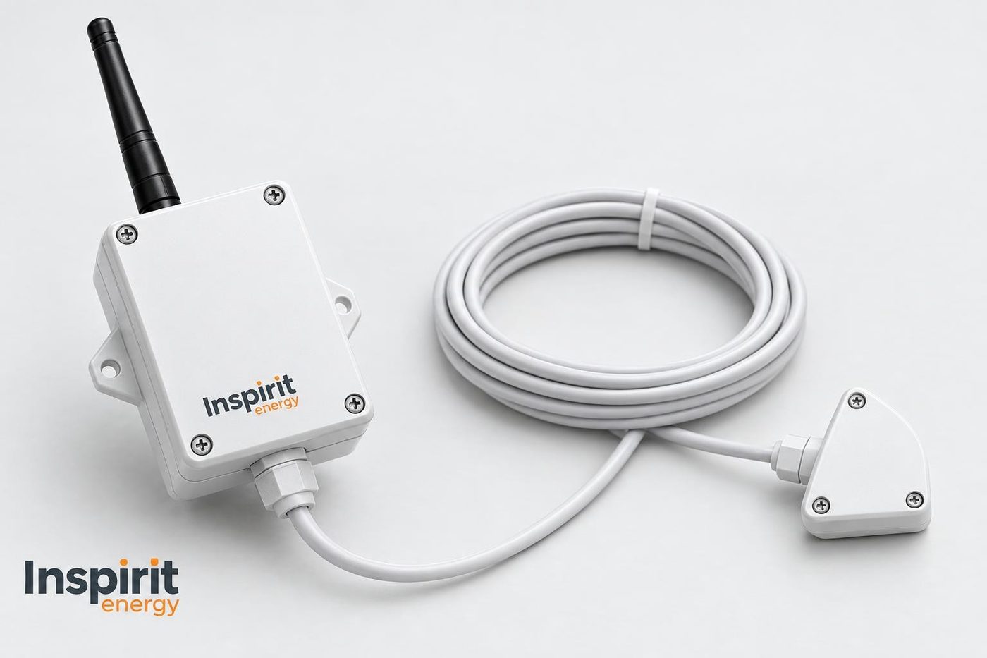 Převodník ze tří čtvrtin s vyvedeným kabelem ke snímací hlavici