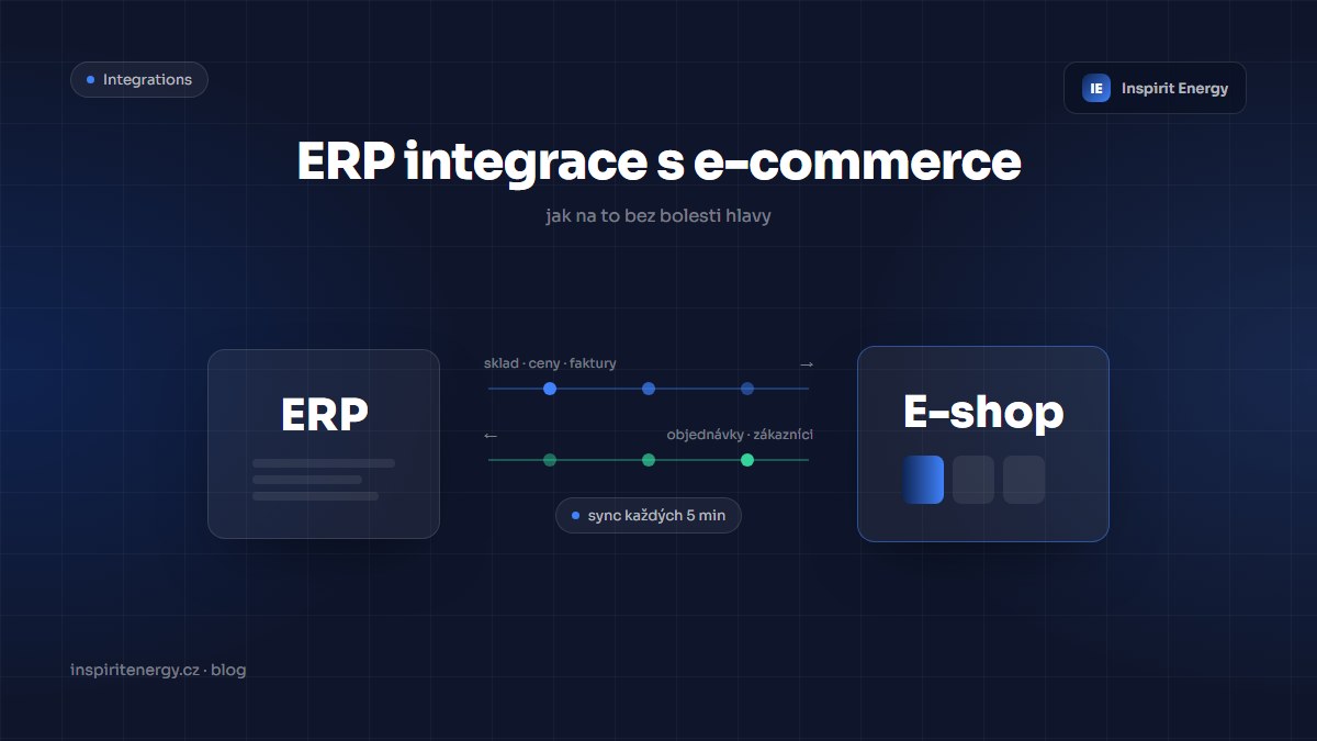 Náhledový obrázek článku: ERP integrace s e-commerce: jak na to bez bolesti hlavy